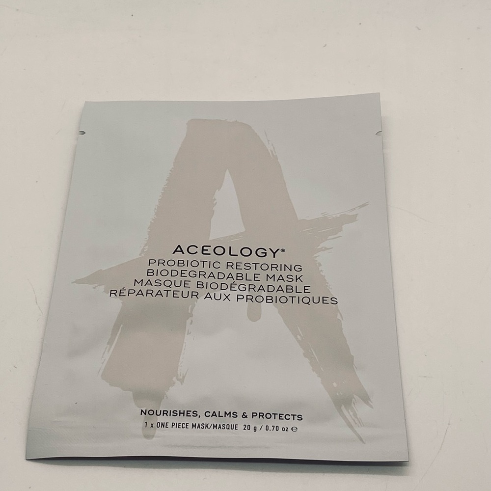 NWT Aceology Probiotic Restoring Mask: Nourishes, Calms, & Protects